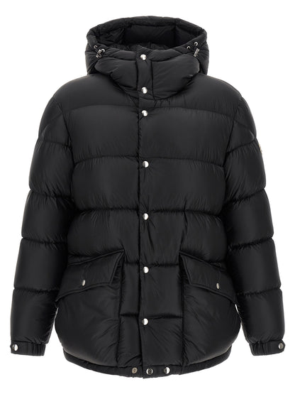 Moncler Black Polyamide Full-Length Jacket