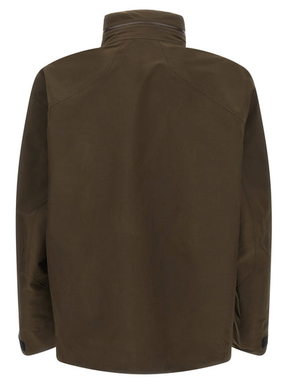 Arc'teryx Veilance Brown Nylon Shell Jacket