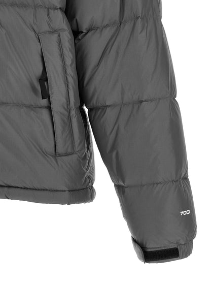 The North Face Gray Nylon Full-Length Jacket