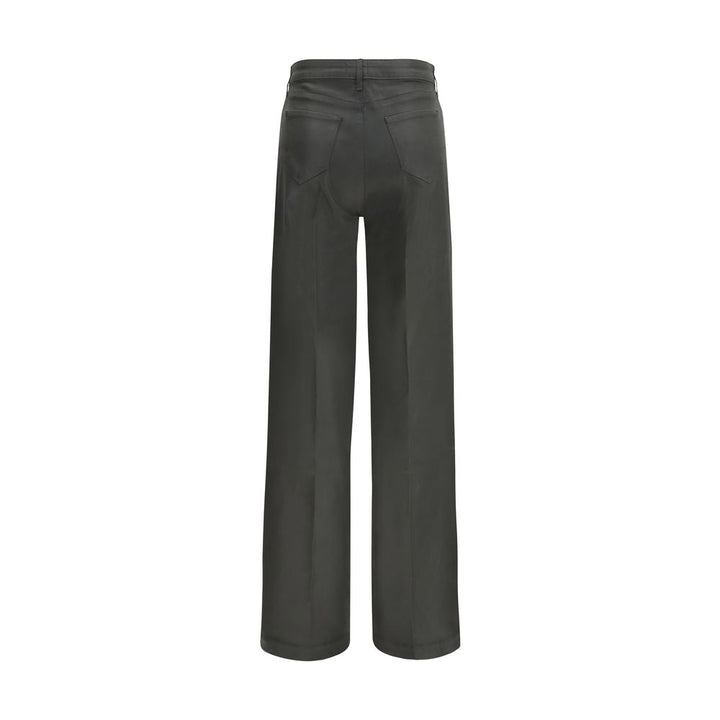 L'Agence Bicolor Cotton Flared Jeans