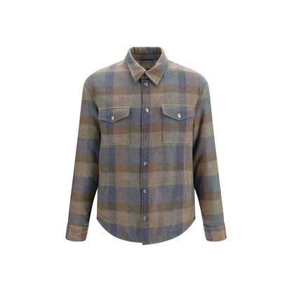 Etro Multicolor Wool Oves Aries Shirt