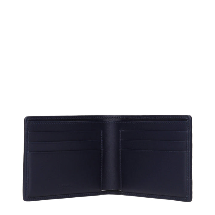 Ferragamo Blue Leather Wallet