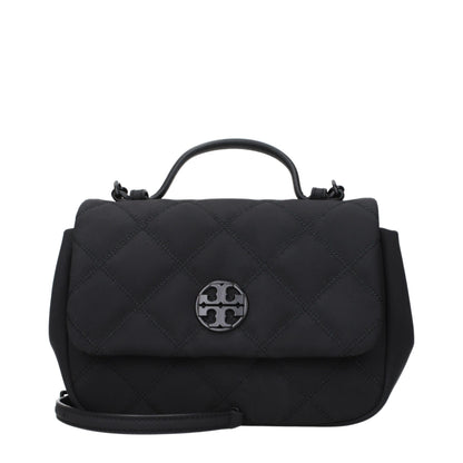 Tory Burch Black Fabric Handbag