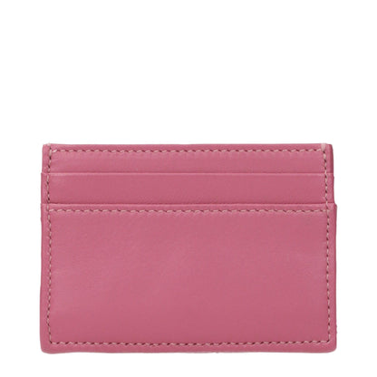 Versace Pink Leather Cardholder