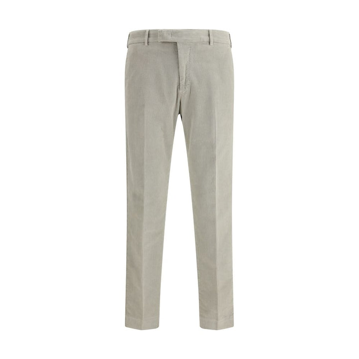 PT Torino Gray Cotton Casual Pants