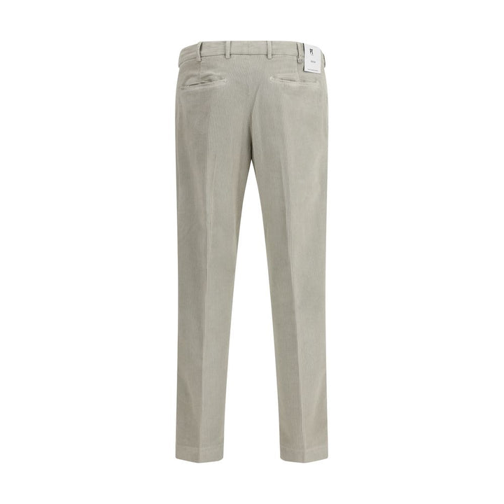 PT Torino Gray Cotton Casual Pants