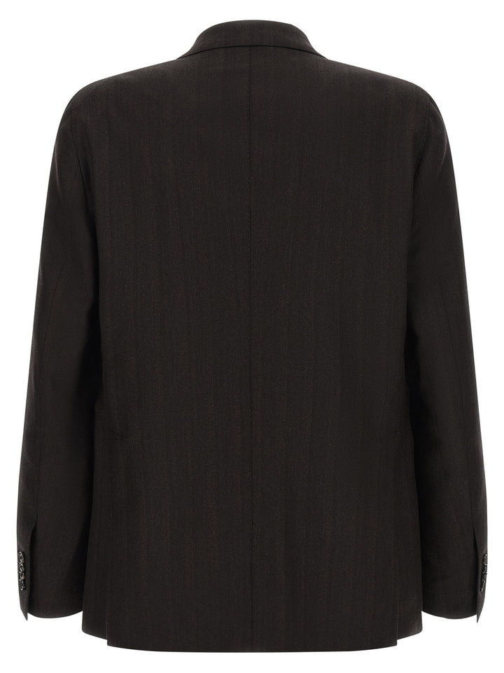 Tagliatore Gray Wool Two-Piece Suit