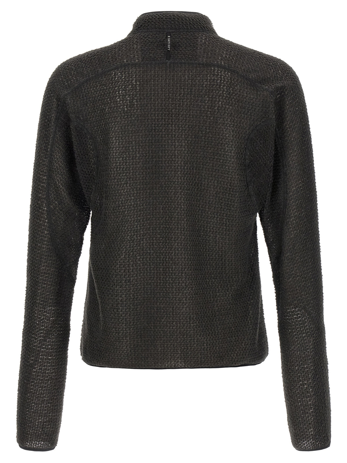 SATISFY Black Polyester Sweatshirt