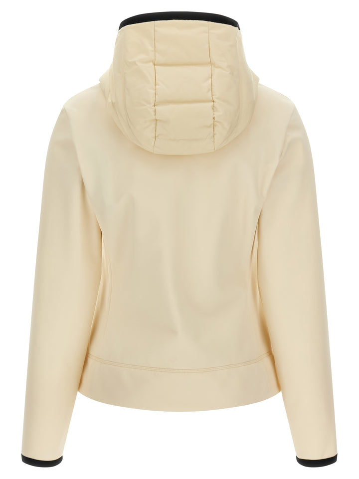 Moncler Grenoble White Polyamide Cardigan