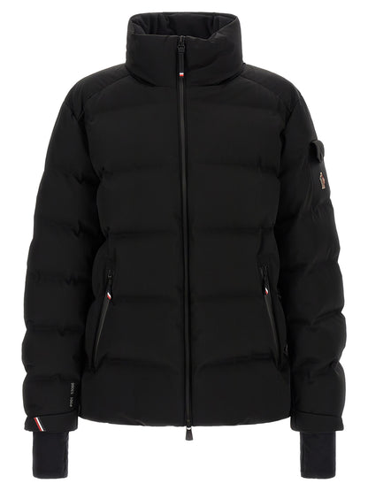 Moncler Grenoble Black Polyamide Full-Length Jacket