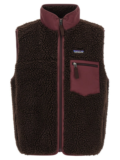 PATAGONIA Brown Polyester Sleeveless Jacket