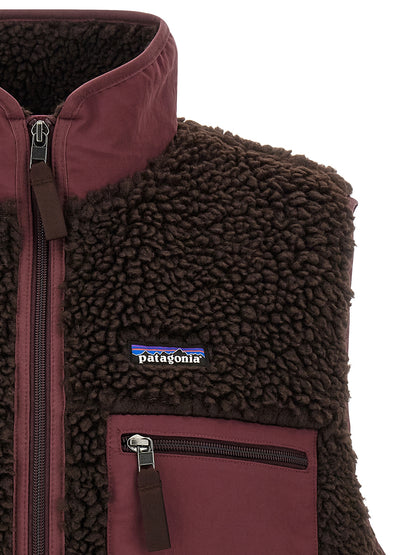 PATAGONIA Brown Polyester Sleeveless Jacket