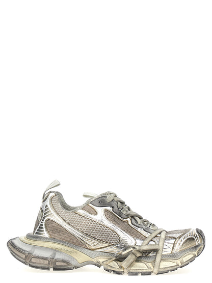 Balenciaga Gray Polyethylene Athletic Sneakers