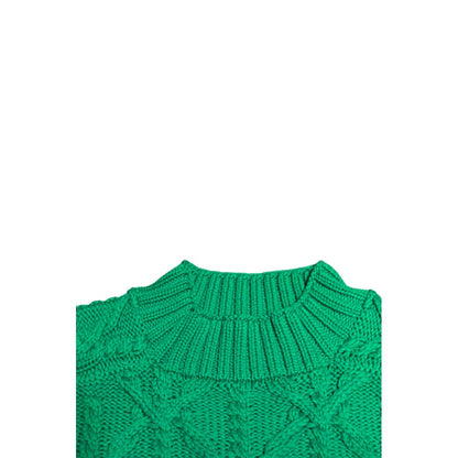 Malo Green Cotton Men's Sweater