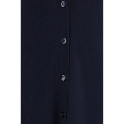 Malo Blue Cashmere Cardigan
