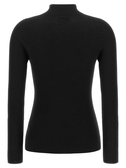 Peserico Blue Virgin Wool Cardigan