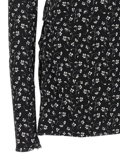 Dolce & Gabbana Black Silk Short Dress