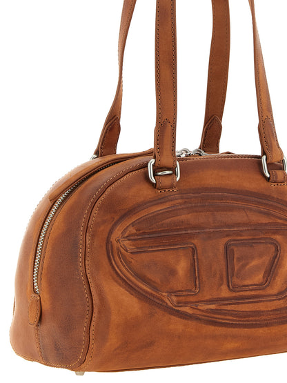 Diesel Brown Other Fibres Shoulder Bag
