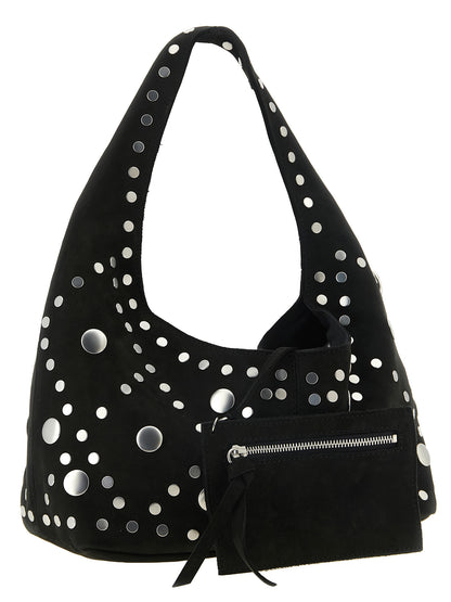 Vivienne Westwood Black Cowhide Shoulder Bag