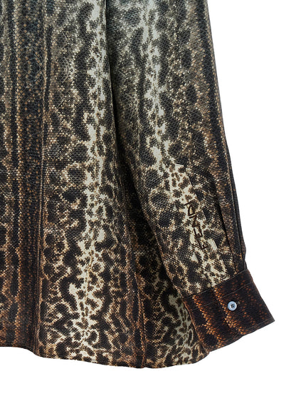 Fendi Multicolor Silk Blouse