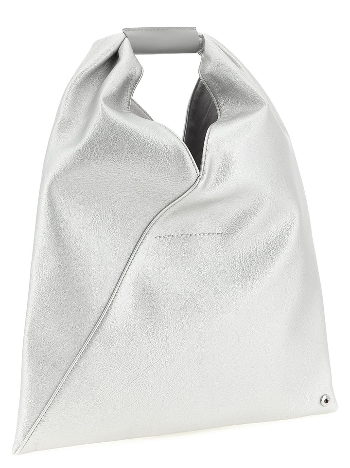 MM6 Maison Margiela Silver Polyethylene Handbag