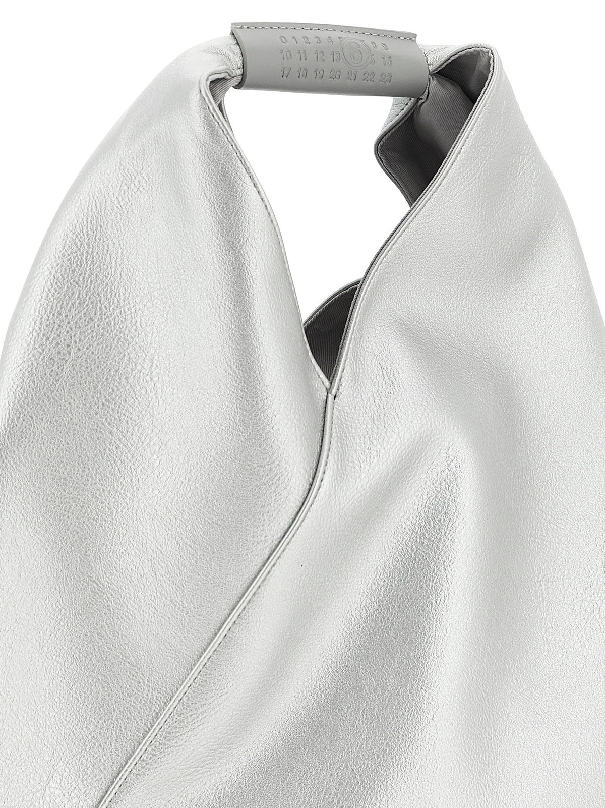 MM6 Maison Margiela Silver Polyethylene Handbag