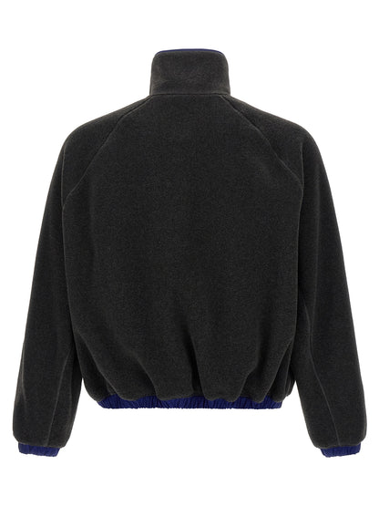 Ami Paris Gray Polyester Sweatshirt