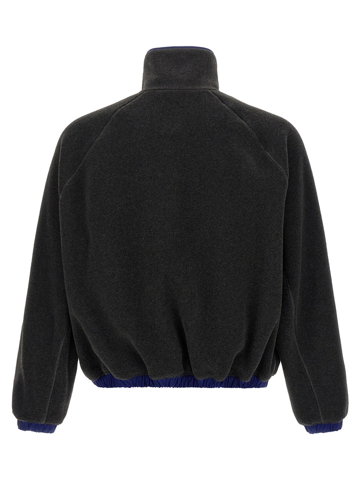 Ami Paris Gray Polyester Sweatshirt