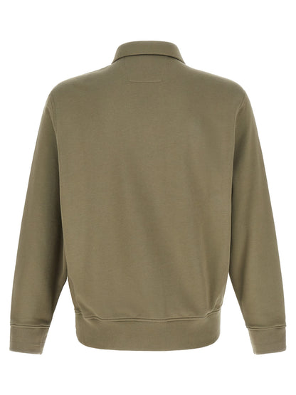 C.P. Company Gray Cotton Sweatshirt