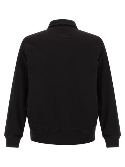 C.P. Company Black Cotton Sweatshirt