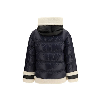 Peuterey Blue Polyamide Full-Length Jacket