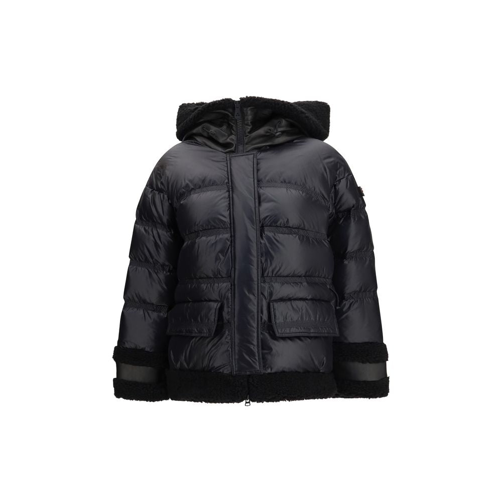 Peuterey Black Polyamide Full-Length Jacket