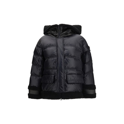 Peuterey Black Polyamide Full-Length Jacket