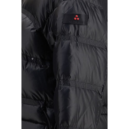 Peuterey Black Polyamide Full-Length Jacket