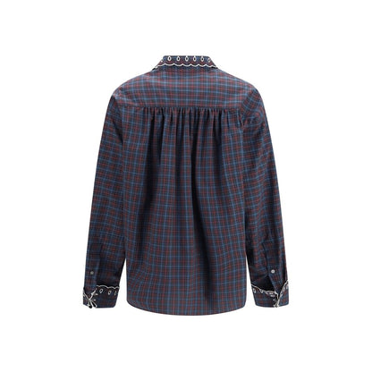 Marni Blue Cotton Dress Shirt