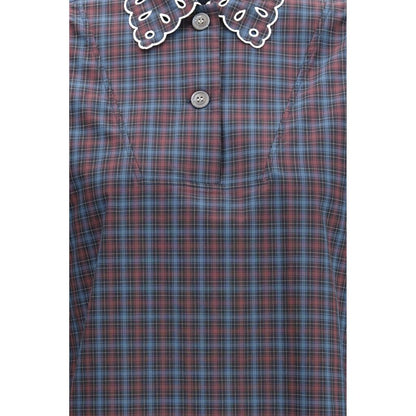 Marni Blue Cotton Dress Shirt