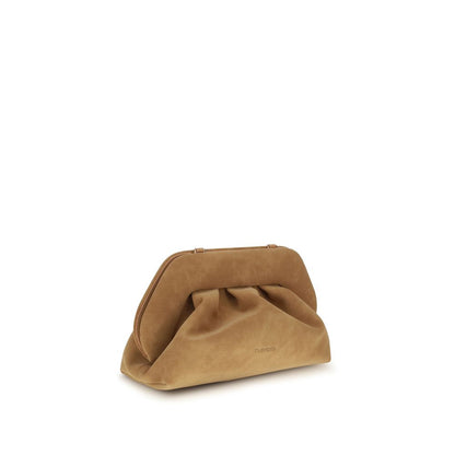 THEMOIRè Beige Nubuc Leather Handbag