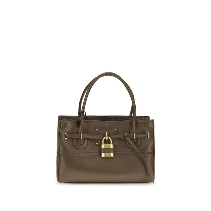 Chloé Brown Buffalo Leather Handbag