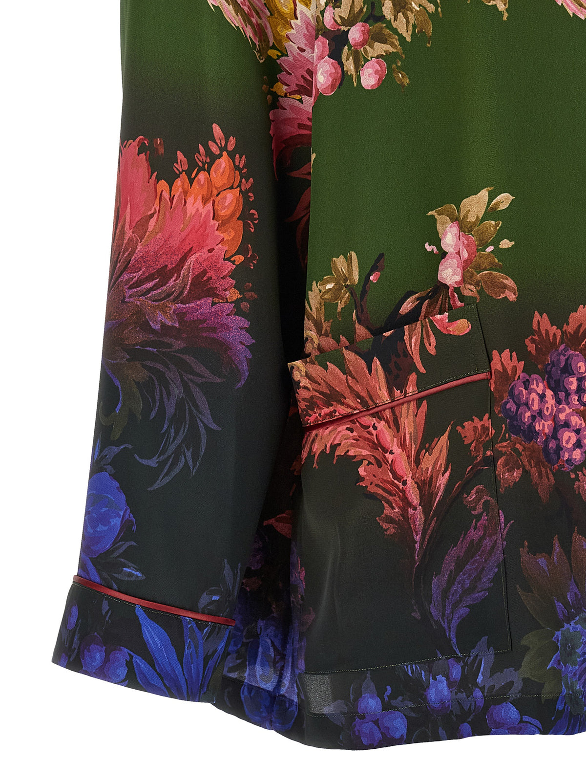 Etro Bicolor Polyester Blouse
