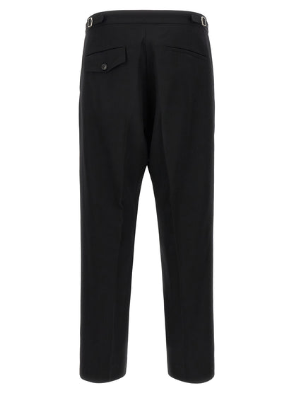 Namacheko Black Virgin Wool Dress Pants