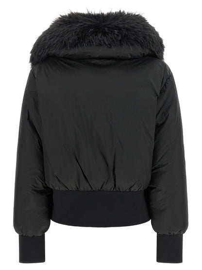 GOLDBERGH Black Polyester Full-Length Jacket