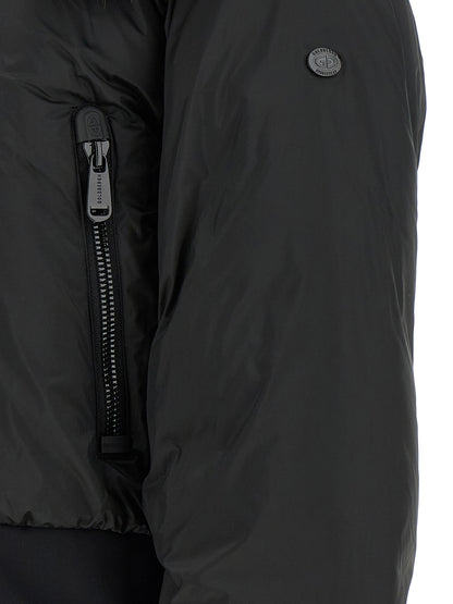 GOLDBERGH Black Polyester Full-Length Jacket