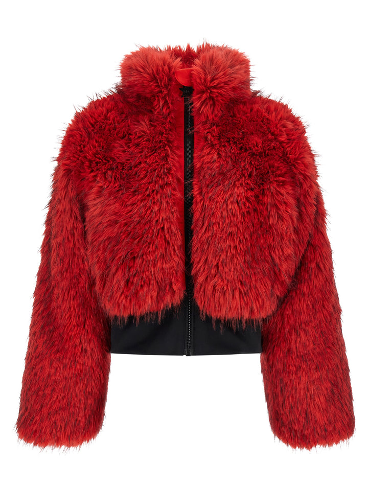 GOLDBERGH Red Polyester Full-Length Jacket