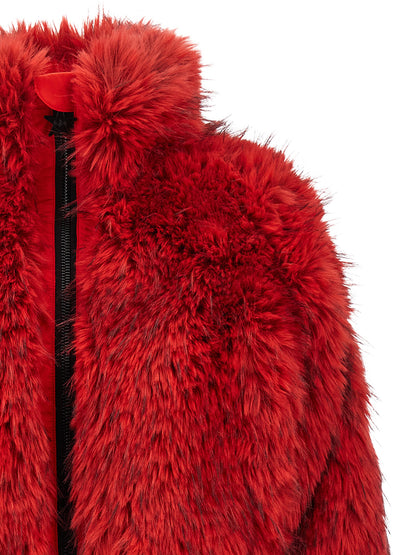 GOLDBERGH Red Polyester Full-Length Jacket