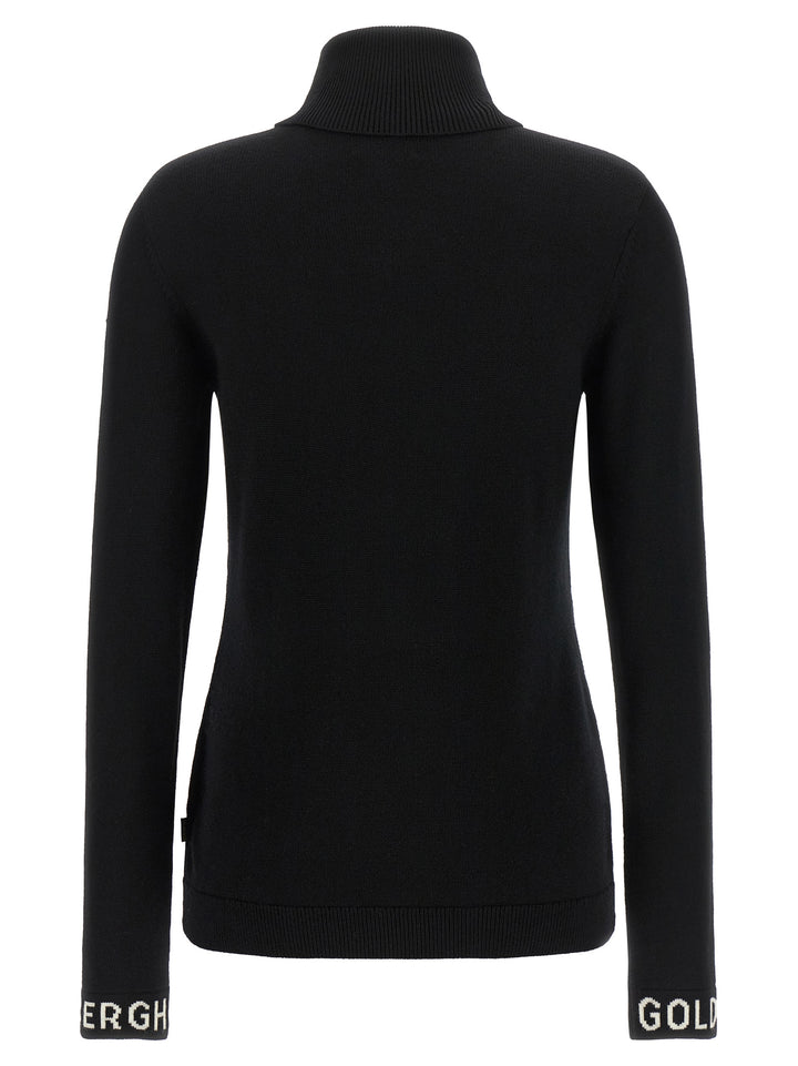 GOLDBERGH Bicolor Merino Wool Cardigan