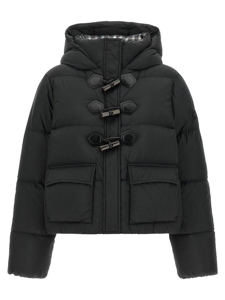 Ganni Black Polyamide Full-Length Jacket