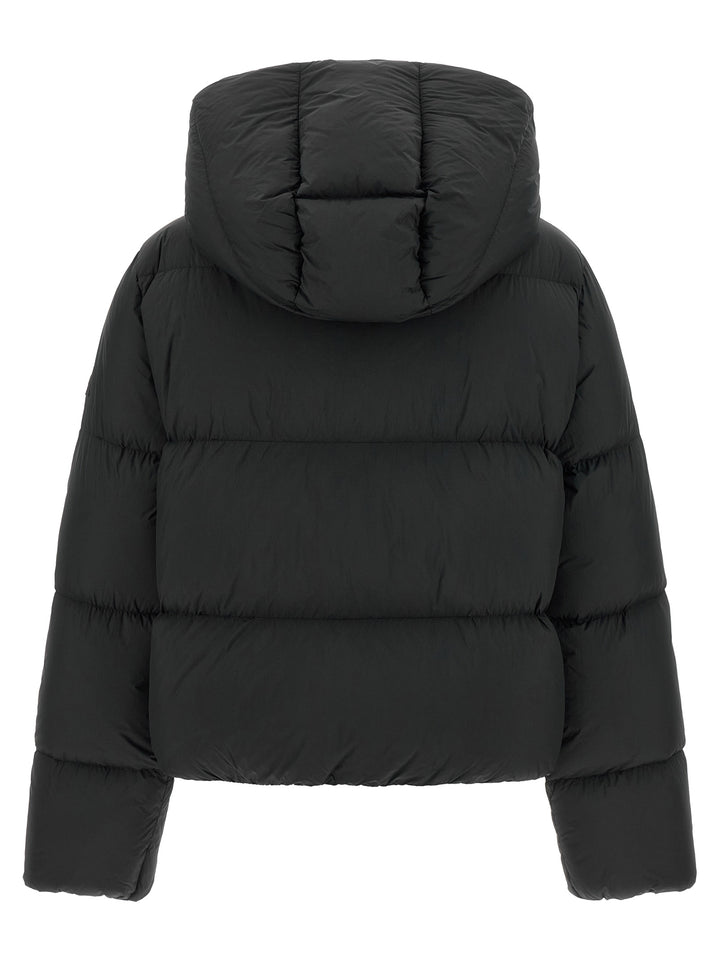 Ganni Black Polyamide Full-Length Jacket