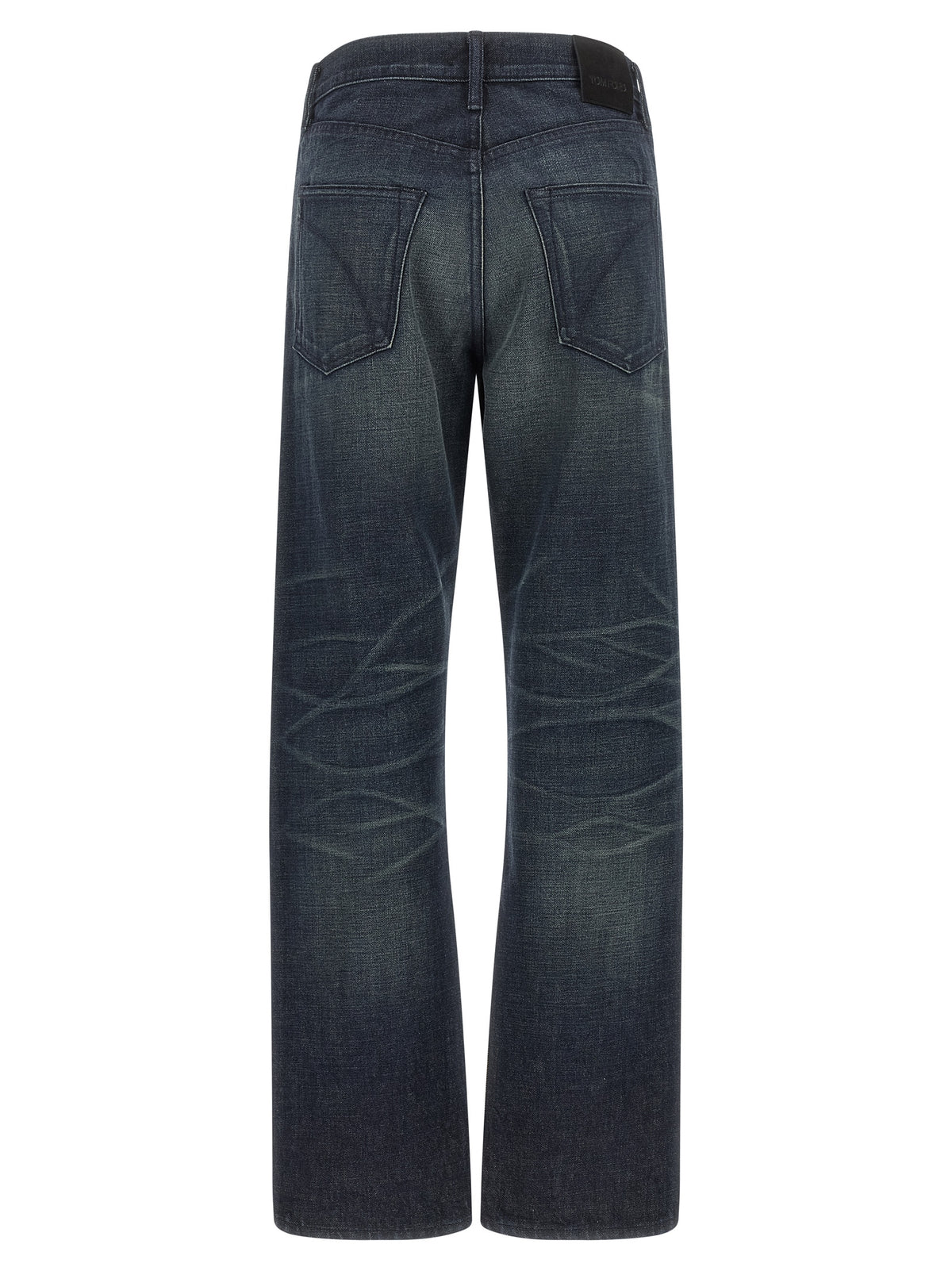 Tom Ford Blue Cotton Jeans Denim