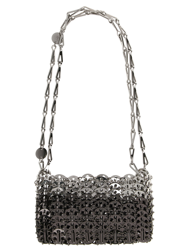 Paco Rabanne Silver Stainless Steel Shoulder Bag
