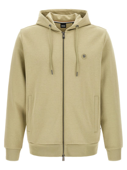 Hugo Boss Bicolor Cotton Sweatshirt